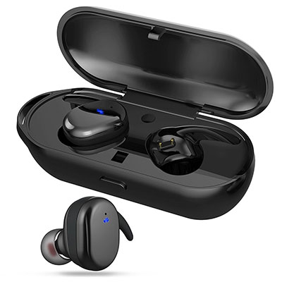 AOWIN Wireless Touch Control Bluetooth Earbuds