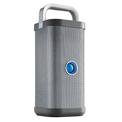 Brookstone Big Blue Party Indoor-Outdoor Bluetooth Speaker