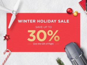 DJI Launches Christmas Drone Sale (Mavic Pro, Phantom, Spark)