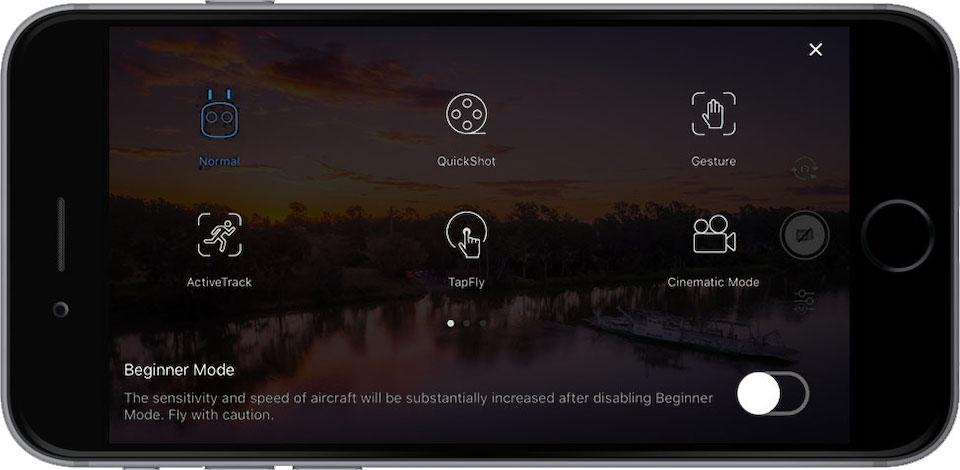 DJI Beginner Mode – How it works and what it is?