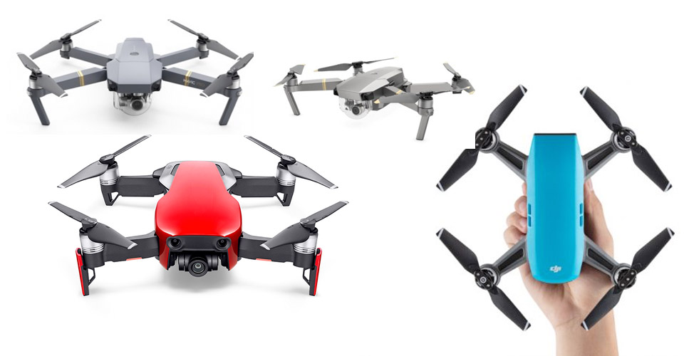 Mavic Air vs Spark vs Mavic Pro