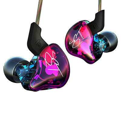 KZ Easy KZ ZST Colorful Hybrid Earbud 