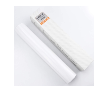 CAREGY 25ft White Iron-On Heat Transfer HTV