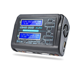 HTRC C240 DUO AC/DC LiPo LiHV & Multi-Charger