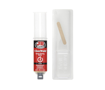 J-B ClearWeld Quick-Setting Epoxy