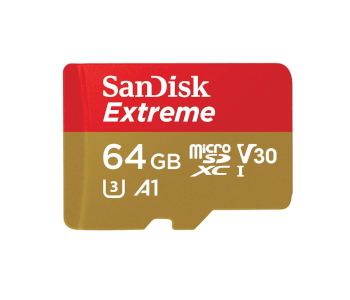 SanDisk Extreme 64GB microSD Card
